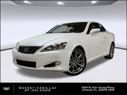 White 2014 Lexus IS 250C Base