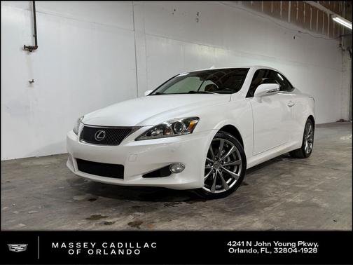 White 2014 Lexus IS 250C Base