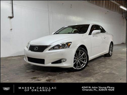 White 2014 Lexus IS 250C Base