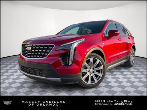 Infrared Tintcoat 2022 Cadillac XT4 Premium Luxury