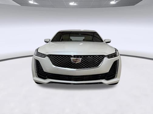 Crystal White Tricoat 2023 Cadillac CT5 Premium Luxury