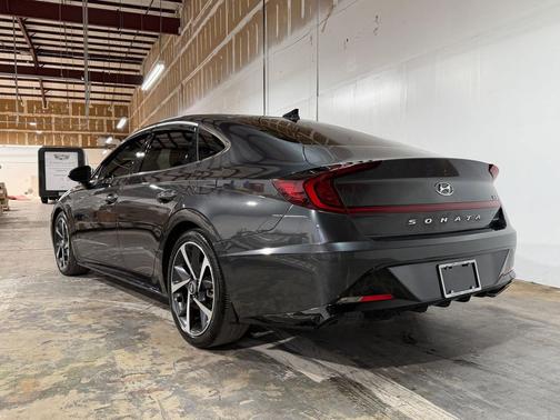 Portofino Gray 2021 Hyundai SONATA SEL Plus