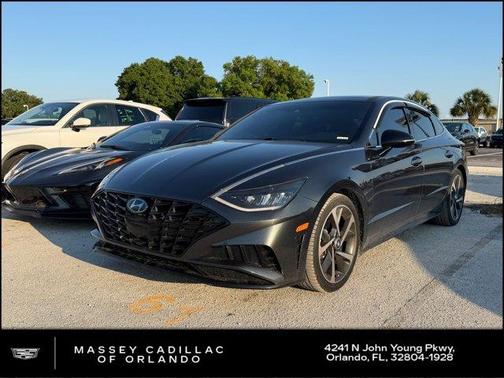 Portofino Gray 2021 Hyundai SONATA SEL Plus
