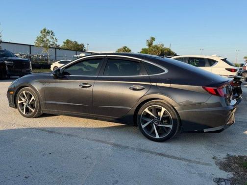 Portofino Gray 2021 Hyundai SONATA SEL Plus