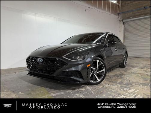 Portofino Gray 2021 Hyundai SONATA SEL Plus