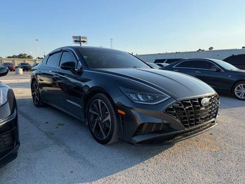 Portofino Gray 2021 Hyundai SONATA SEL Plus