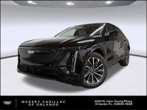 Stellar Black Metallic 2026 Cadillac LYRIQ Sport