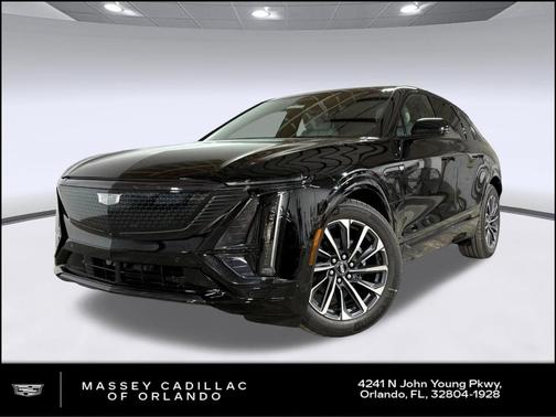 Stellar Black Metallic 2026 Cadillac LYRIQ Premium Sport