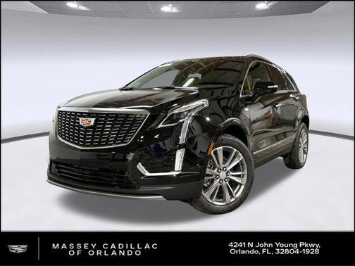 Stellar Black Metallic 2026 Cadillac XT5 Premium Luxury