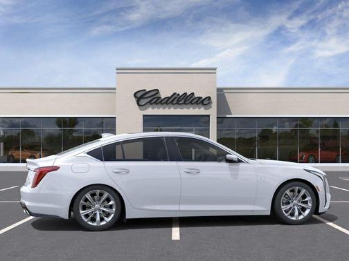 Vibrant White Tricoat 2026 Cadillac CT5 Premium Luxury