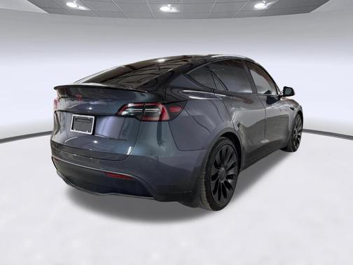 Gray 2022 Tesla Model Y Performance Dual Motor All-Wheel Drive