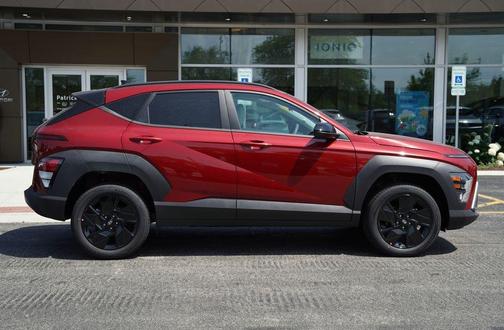 Red Metallic 2026 Hyundai KONA SEL Sport