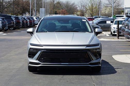 Silver 2025 Hyundai SONATA Hybrid Limited
