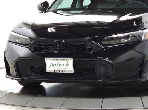 Crystal Black Pearl 2025 Honda Civic LX