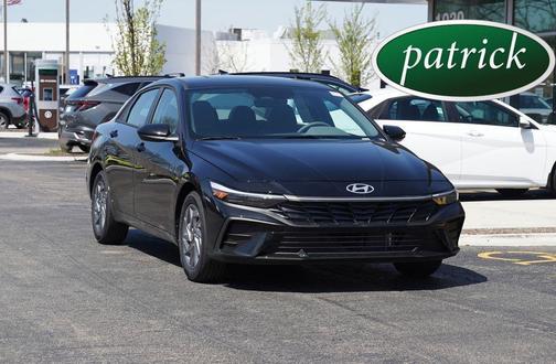 Black 2026 Hyundai ELANTRA HEV Blue
