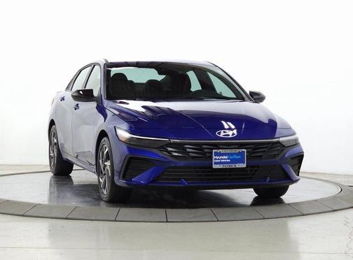 Intense Blue 2025 Hyundai ELANTRA HEV SEL
