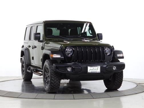 Sarge Green Clearcoat 2022 Jeep Wrangler Unlimited Sport