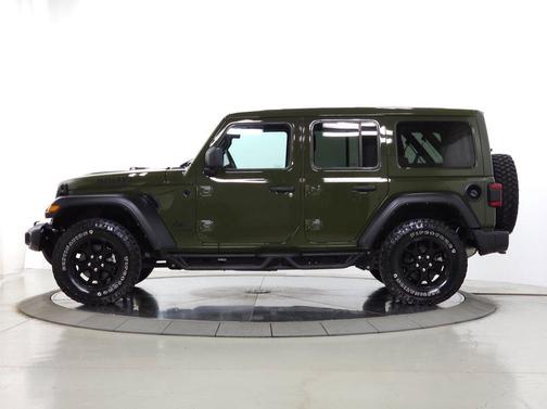 Sarge Green Clearcoat 2022 Jeep Wrangler Unlimited Sport
