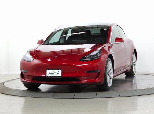 Red Multi 2019 Tesla Model 3 Long Range