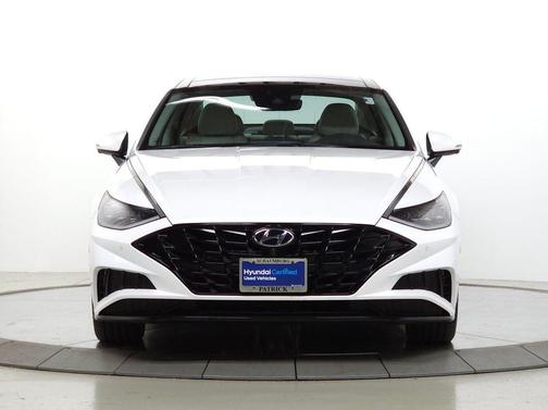 Quartz White 2022 Hyundai SONATA Limited