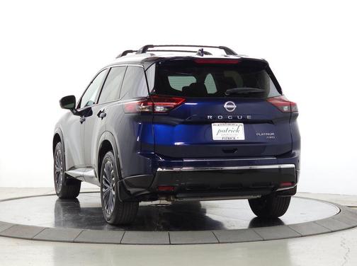 Deep Ocean Blue 2025 Nissan Rogue Platinum