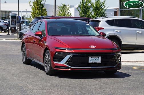 Red 2026 Hyundai SONATA Hybrid SEL