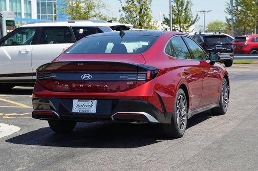 Red 2026 Hyundai SONATA Hybrid SEL