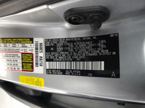 2014 Toyota Sienna XLE
