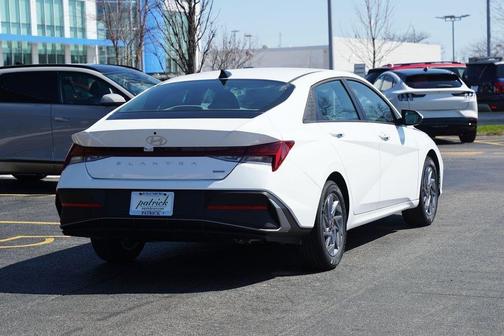 White 2026 Hyundai ELANTRA HEV Blue
