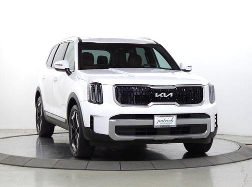 Glacial White Pearl 2024 Kia Telluride EX