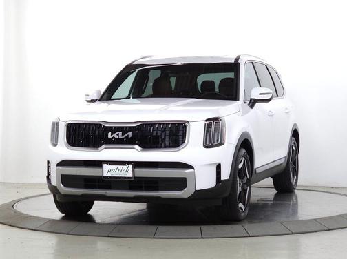 Glacial White Pearl 2024 Kia Telluride EX