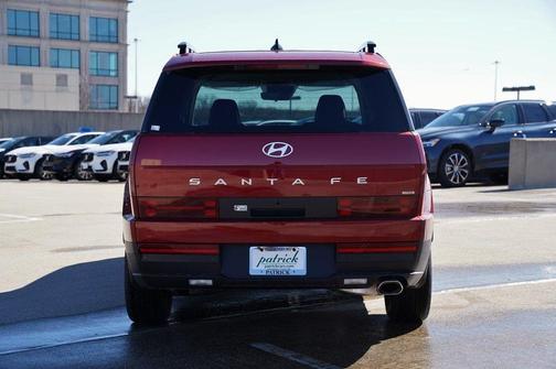 Red 2025 Hyundai SANTA FE SEL