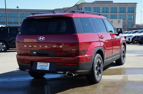 Red 2025 Hyundai SANTA FE SEL
