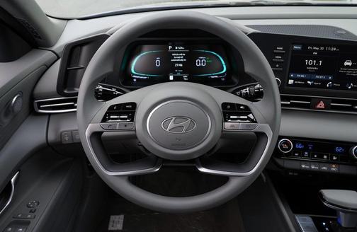 2025 Hyundai ELANTRA HEV Blue