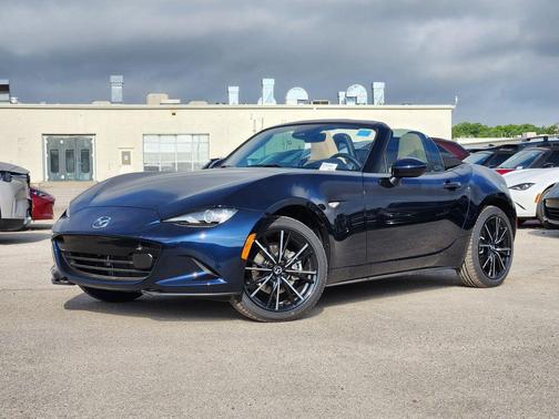 Deep Crystal Blue Mica 2026 Mazda MX-5 Miata Grand Touring