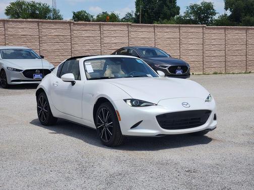 Snowflake White Pearl Mica 2026 Mazda MX-5 Miata RF Grand Touring