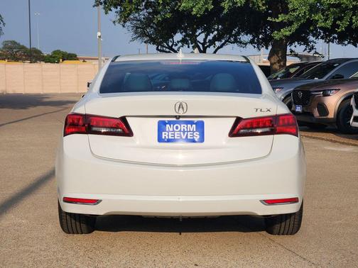 White 2015 Acura TLX V6 Tech