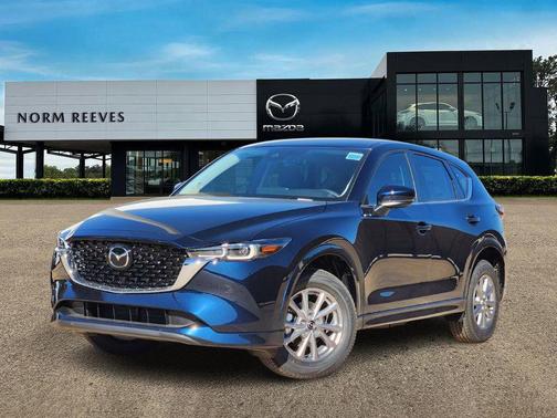 Deep Crystal Blue Mica 2025 Mazda CX-5 2.5 S Select Package