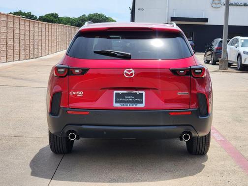 Soul Red Crystal Metallic 2025 Mazda CX-50 2.5 S Preferred Package