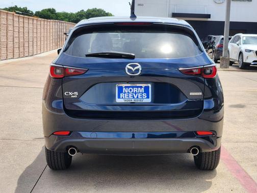 Deep Crystal Blue Mica 2025 Mazda CX-5 2.5 S Preferred Package