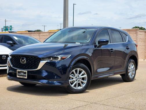 Deep Crystal Blue Mica 2025 Mazda CX-5 2.5 S Preferred Package