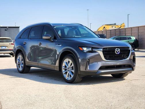 Machine Gray Metallic 2026 Mazda CX-90 3.3 Turbo Preferred