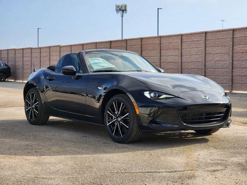 Jet Black Mica 2026 Mazda MX-5 Miata Grand Touring