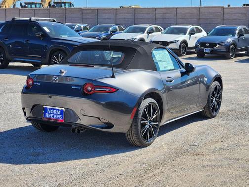 Machine Gray Metallic 2026 Mazda MX-5 Miata Grand Touring