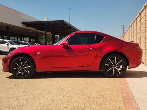 Soul Red Crystal Metallic 2025 Mazda MX-5 Miata RF Grand Touring