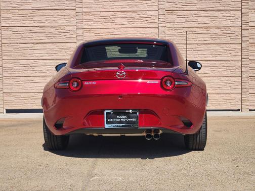 Soul Red Crystal Metallic 2025 Mazda MX-5 Miata RF Grand Touring