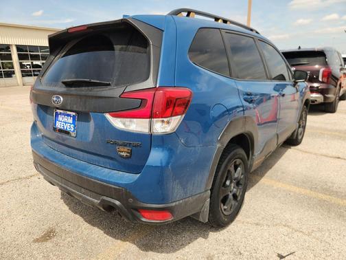 Geyser Blue 2022 Subaru Forester Wilderness