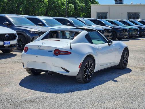 Snowflake White Pearl Mica 2026 Mazda MX-5 Miata RF Grand Touring