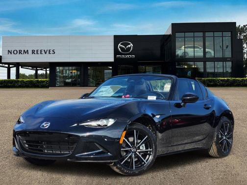 Jet Black Mica 2026 Mazda MX-5 Miata RF Grand Touring