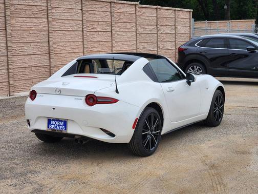 Snowflake White Pearl Mica 2026 Mazda MX-5 Miata RF Grand Touring